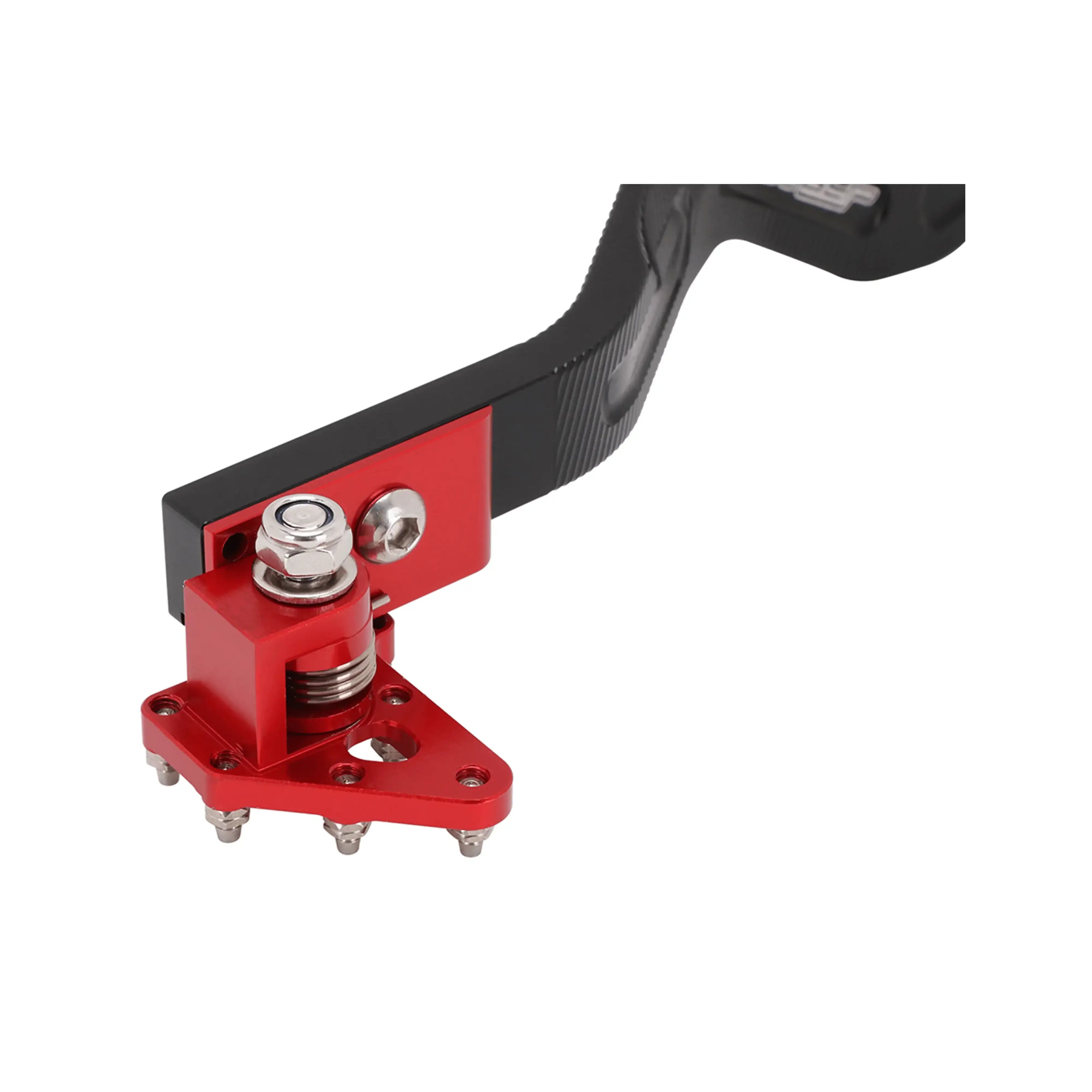 Paire De Leviers Courts CNC Rouge Pour Yamaha Raptor 700 (2010-2015) - Neufs