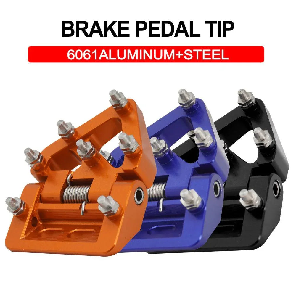 Racing CNC Rear Brake Pedal Lever - Blue Aluminum Foot Pedal For KTM Husqvarna 125-450 Models