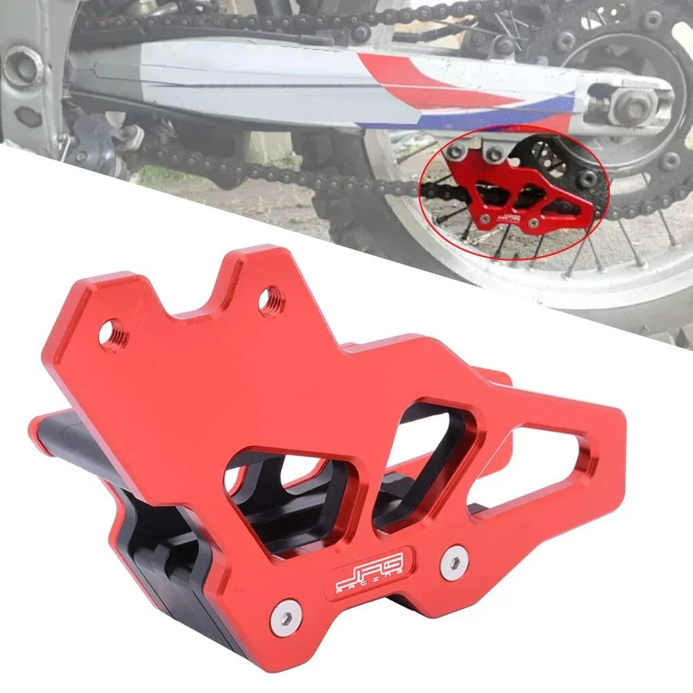 Red Chain Guard Guide Swingarm Red For Xr50 Crf50 Crf70 Pit Dirt Bike Chinese E - Foto 12