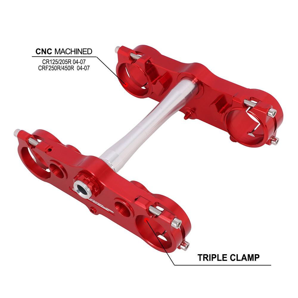 Triple Clamp For HONDA CR & CRF Serise - JFG RACING Triple Clamp For HONDA CR & CRF Serise - JFG RACING