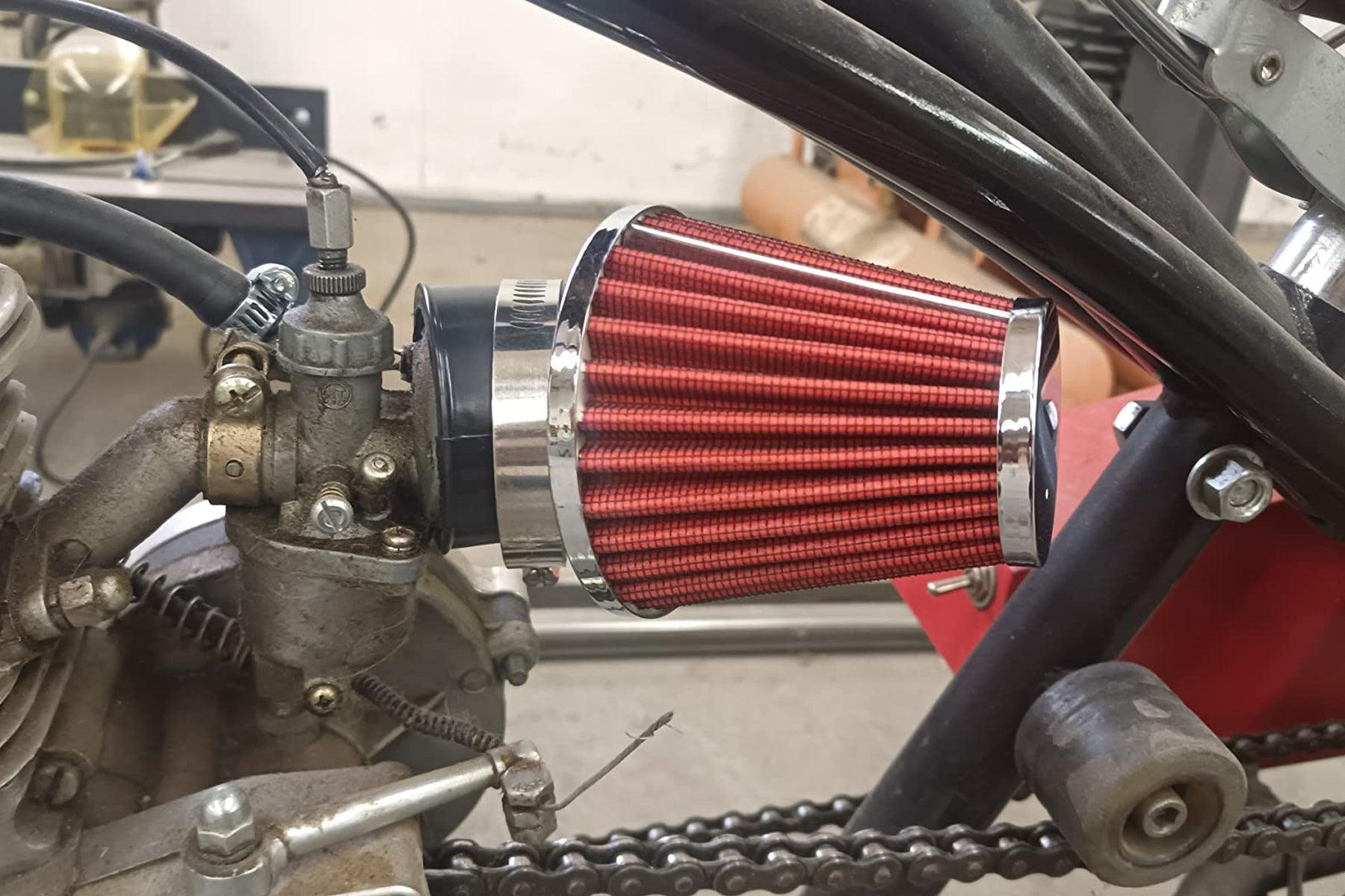 air filter for dirt bike helmet Evermotor Motorcycle, Air Cleaner Carburetor 38mm 39mm 40mm while allowing more air flow than two separate layer filters (flow bench proven) The Ultimate Guide to Dirt
