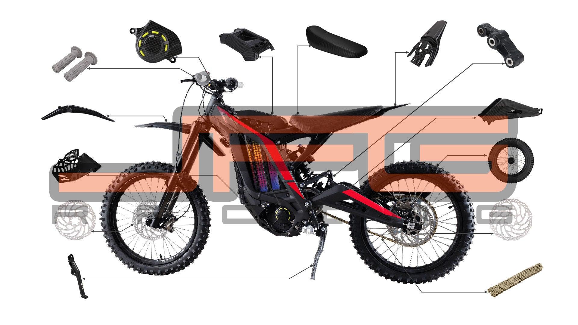 Maximize Style & Performance with Premium Dirt Bike Plastics – JFG RACING