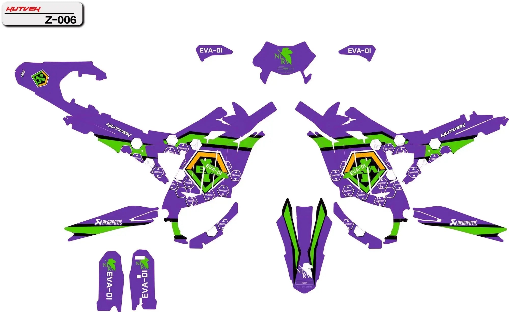 SURRON DECALS – JFG RACING
