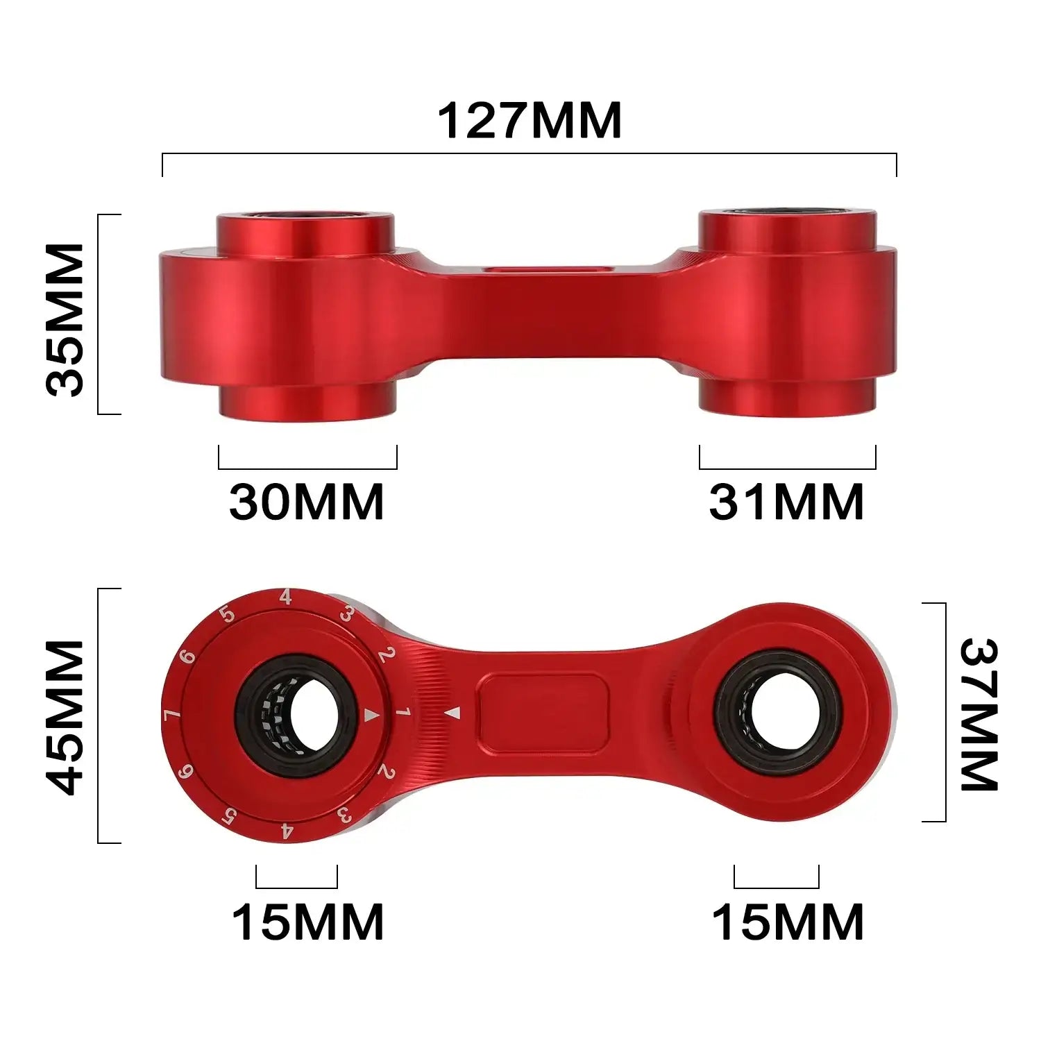 Adjustable Lowering Link Fit Honda XR650L – JFG RACING