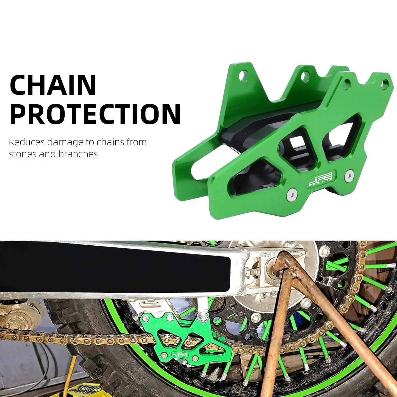 Guide De Chaîne Carbone Pro Circuit Pour Kawasaki KX 450F 2018 - Motocross, Neuf