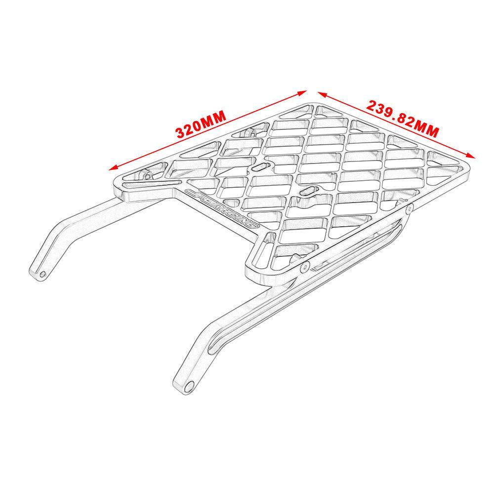 Motorcycle Luggage Rack For DRZ400S DRZ400 DRZ400M - JFG RACING